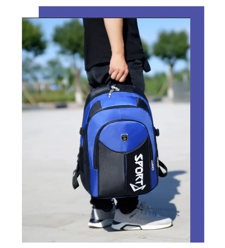 

Backpack Men's 2019 New Style Autumn & Winter Nylon Classic Simple Casual Schoolbag Outdoor Gymnastic Valise