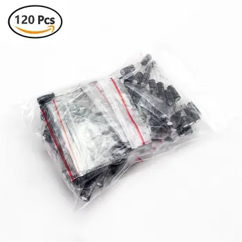 

120 Pcs/set 12 Values 0.22 UF-470 UF Aluminum Electrolytic Pack Capacitor Selection Kit Electrolytic capacitor pack