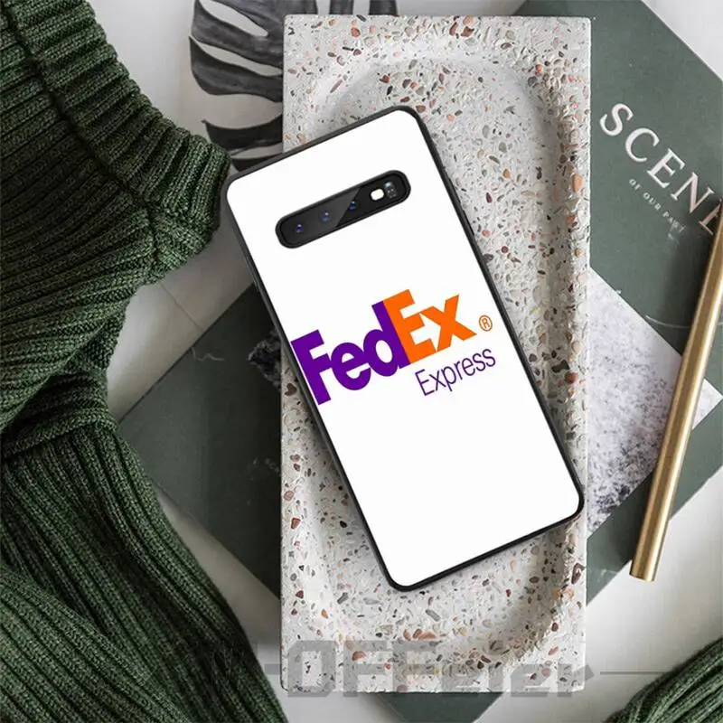 Креативный чехол с логотипом DHL оболочка чехлы для samsung galaxy A10 A20 A30S A40 A50 A51 A70 A71 note 8 9