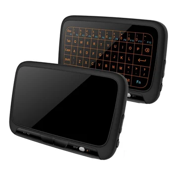 

2.4Ghz H18+ Backlit Mini Wireless Keyboard,Full Screen No Alphabet Mouse Touchpad Combo,Rechargeable Remote Control for PC,Andro