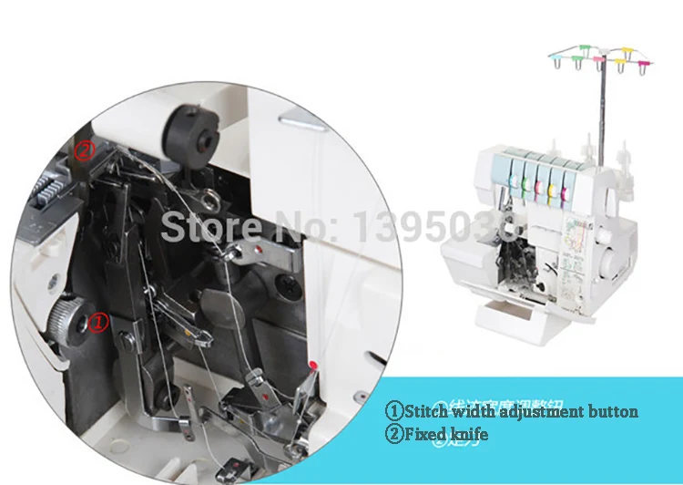 1PC Sewing Machine 855 Line Hemming Zigzag Stretch Sewing Machine 857 Overlock M