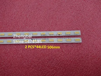 

New!! original!! 2 Pieces(1xR 1XL)SLED 2012SLS46 7030 44 R L LED backlight strip for KDL-46EX650 LJ64-03363C LTY460HN05 2X44LED
