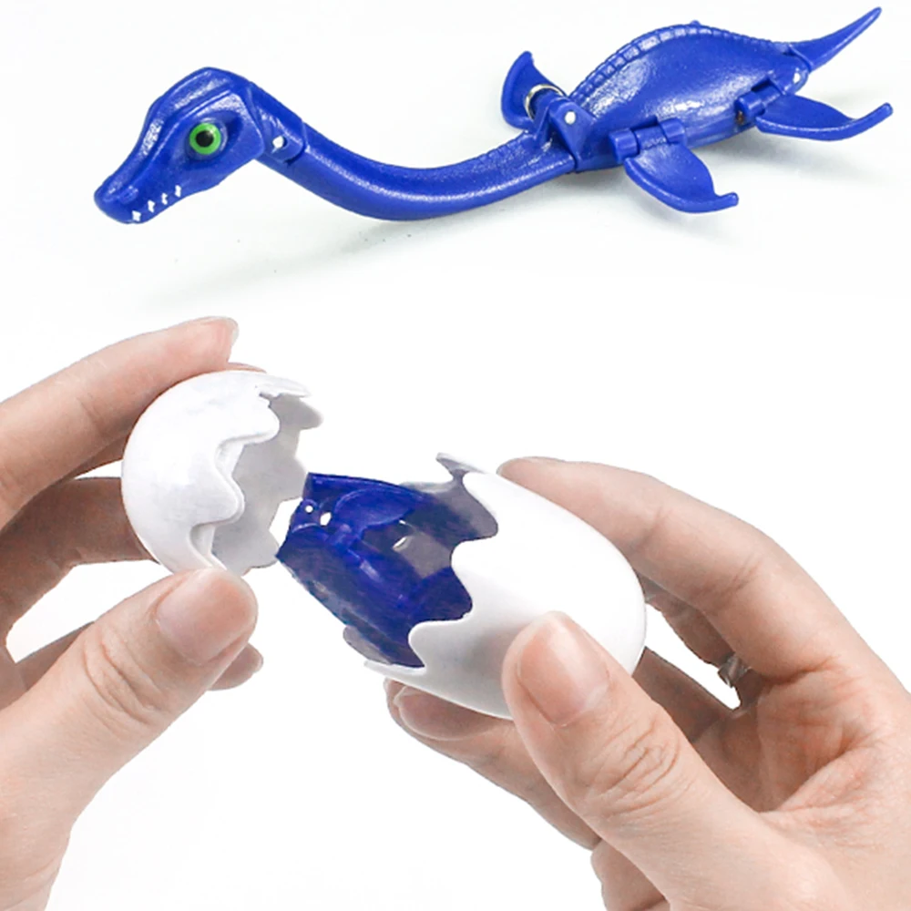 

Min Dinosaur Transfomer Toy Deformation Simulation Jurassic Park Hatching Egg Toy Gifts Set For Child Kids