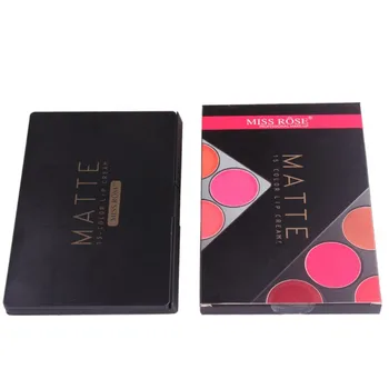 

15 Colors Lipstick Palette Long-Lasting Waterproof Matte Velvet Lipstick Cosmetic