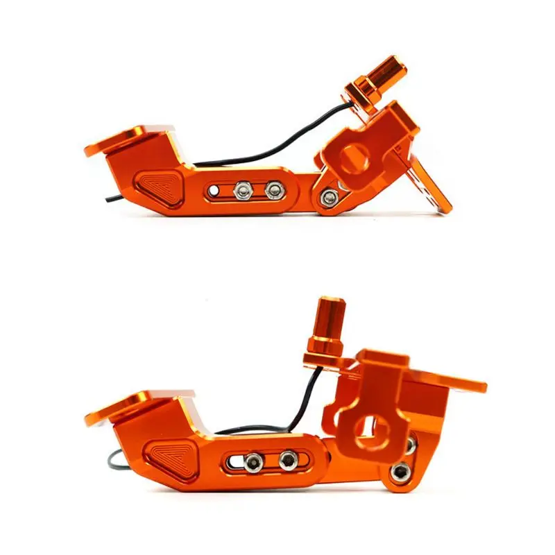 

Adjustable Motorcycle CNC License Number Plate Holder LED Light Mount Bracket