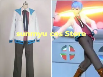 

FreeShipping!Hatsune Miku Project Mirai 2 KAITO Terekakushi Shishunki Vocaloid Cosplay Costume,Custom Size Halloween Wholesale