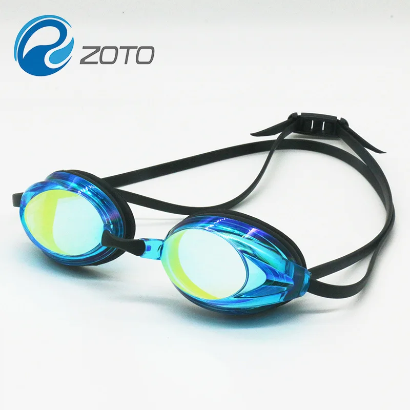 

New Style Racing Swimming Goggles Game for Swimming Glasses Electroplated Silica Gel Waterproof Anti-fog for Both Men And Women