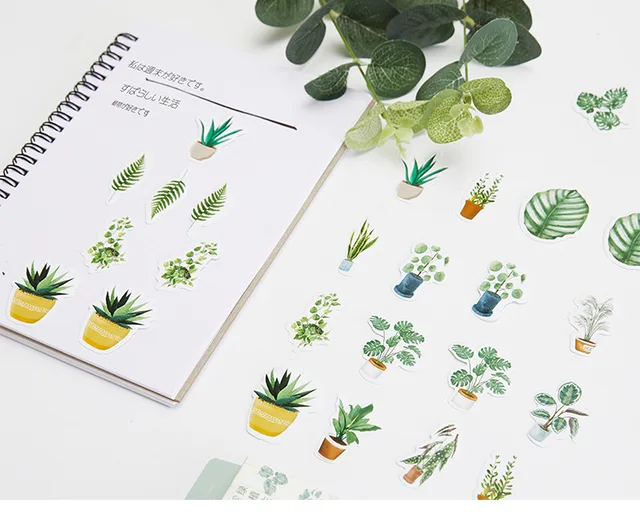 Printable Plant Stickers