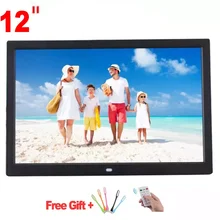 12 inch Digital Photo frame Full HD Digital Picture Frame With Remote Control MP4 Player Movies mp3 Video Alarm