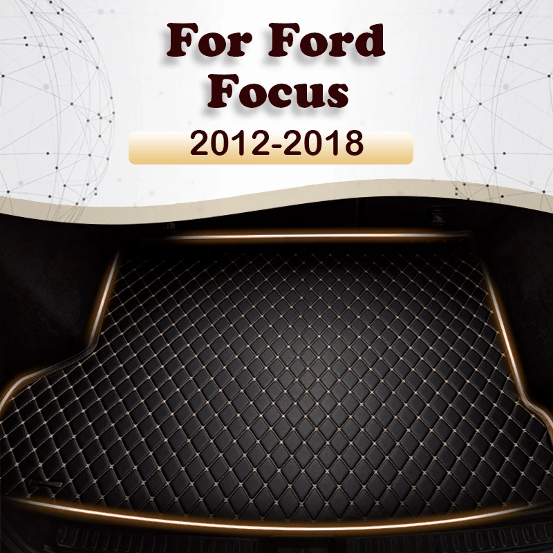 

Коврик для багажника автомобиля для Changan-Ford Focus MK3 2012, 2013, 2014, 2015, 2016, 2017, 2018