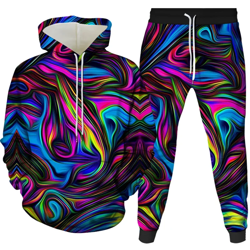 

2020 Gradient Blooming Abstract Whirlpool 3D Tie Dye Men Hoodie Hombre Sudaderas Con Capucha Plus Size Sweatshirt Man Clothing
