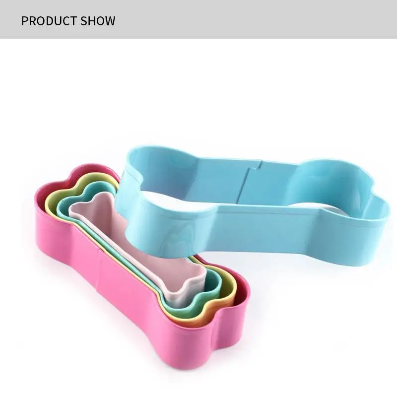 

1pc Animal Dog Bone Paw Shaped Fondant Cookie Biscuit Cutter Stainless Steel Mold Baking Cake Decorating Tools Drop Shipping