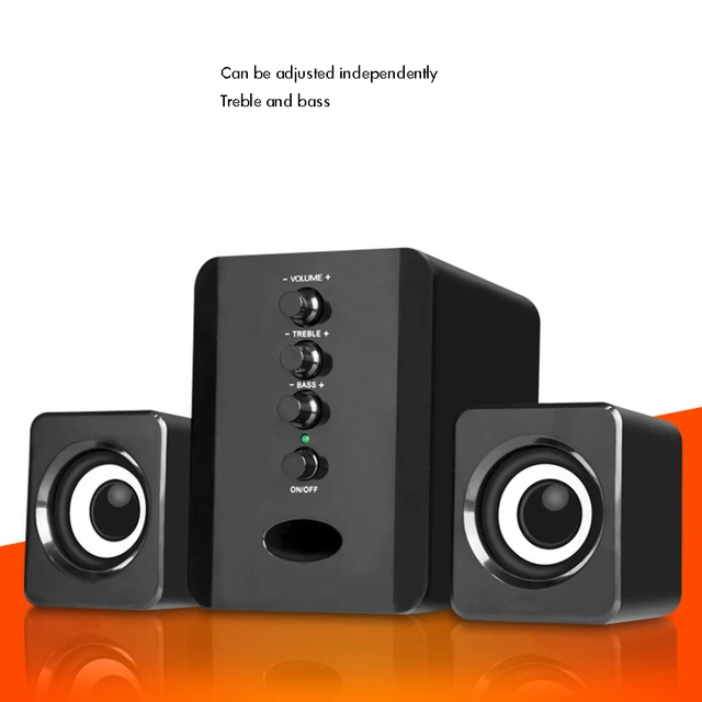 Bocina – Haut-parleur Usb, Boîtier De Son Pour Ordinateur Portable,  Musique, Pc, Basse Stéréo, Caisson De Basses, Système Sonore Hifi, Système  De Cinéma Maison - Haut-parleurs - AliExpress