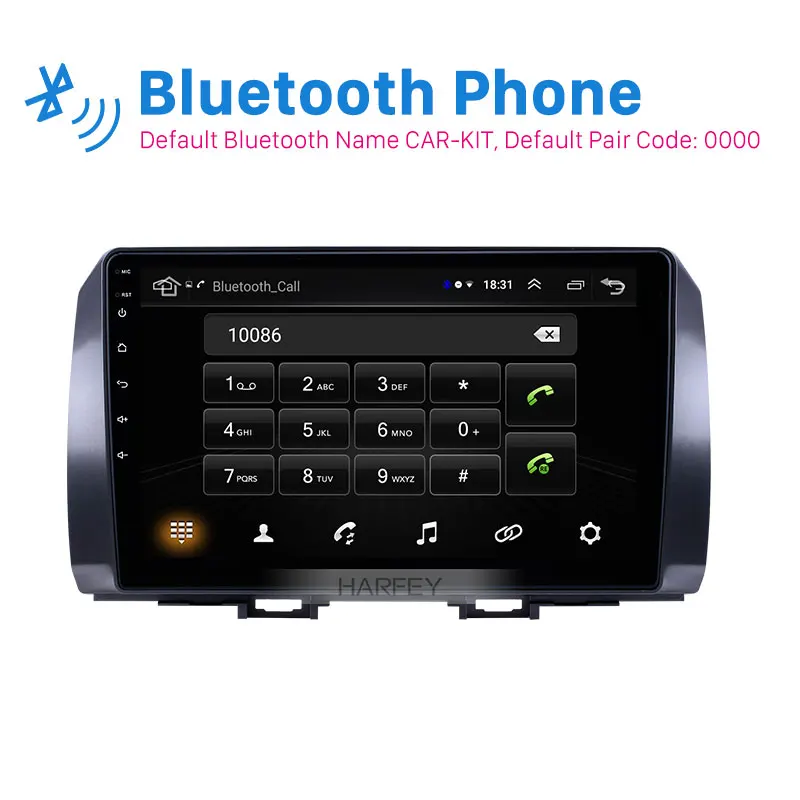 Flash Deal Harfey Car Autoradio 2DIN Stereo 10.1