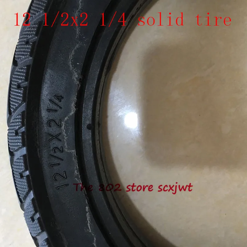 Lightning Delivery12 1/2X2 1/4 Твердые tire12 1/2*2 1/4 бескамерные шины для электрический скутер ненадувные взрывозащищенные
