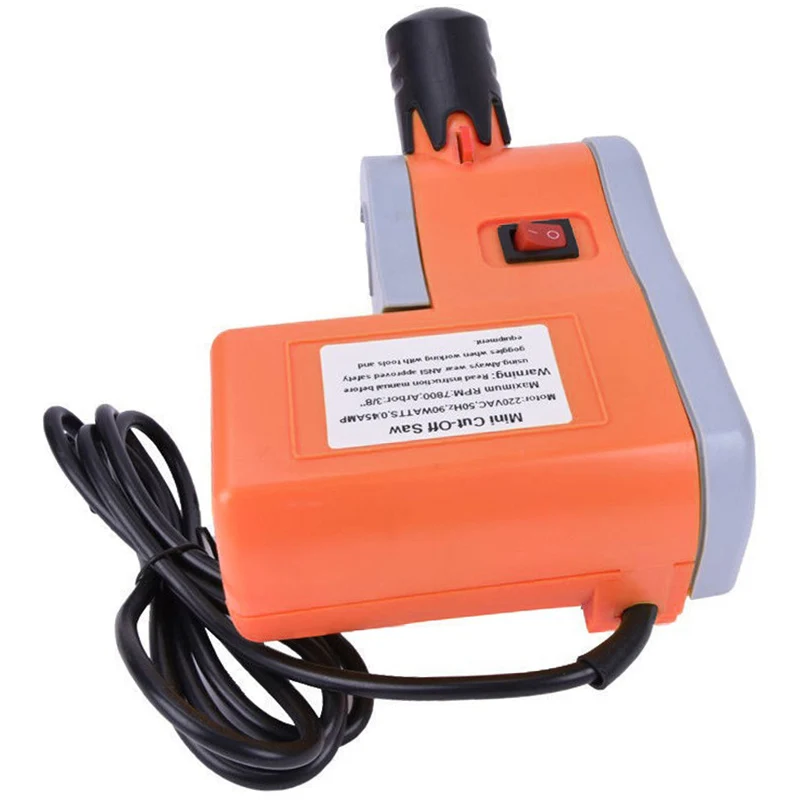  Mini Electric Saw Cutting Machine High Speed Bench Cut-Off Saw Steel Blade for Cutting Metal Wood P