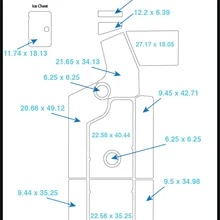 Сотник SV244 коврик для кокпита лодка EVA Тиковый настил 1/" 6 мм