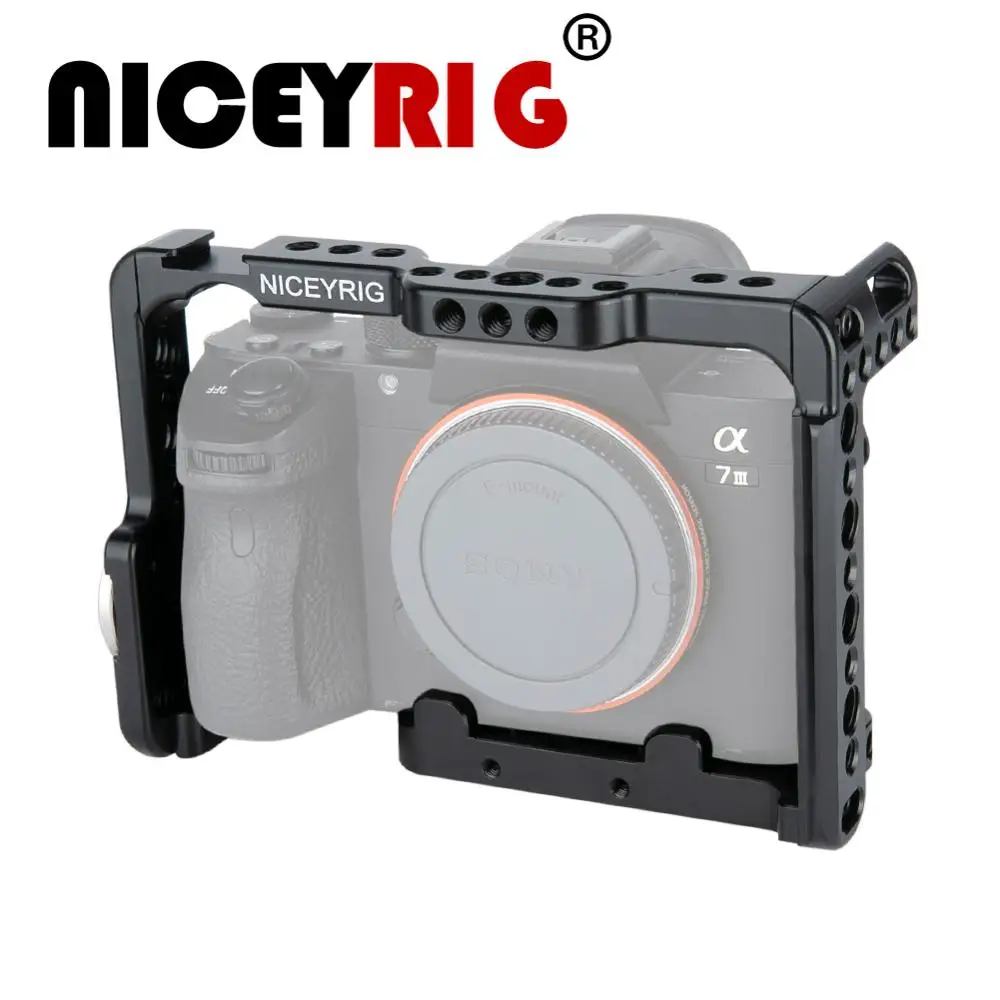 Клетка NICEYRIG для камеры Sony a7 ii a7ii iii a7m3 a9 a7s a7rii a7r3 a7r a7sii dslr видеоклетка Alpha A 7|Клетки