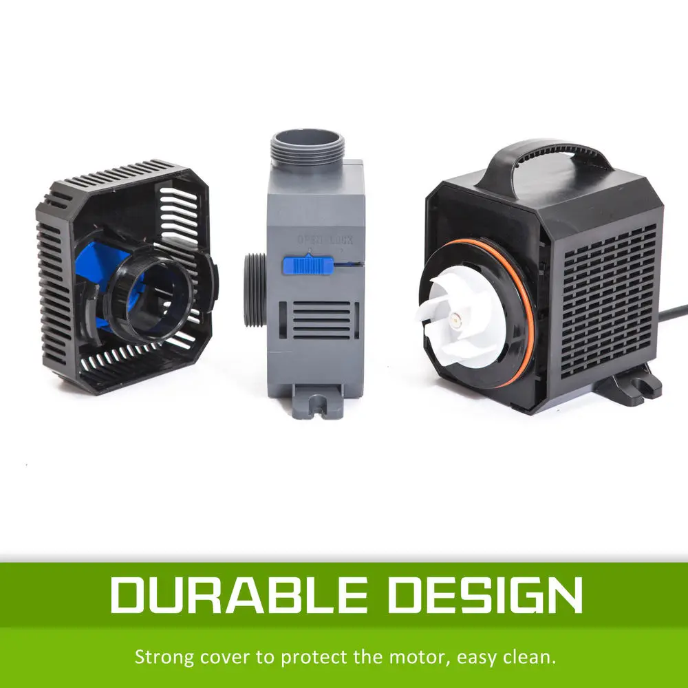 10000-16000L/H SUNSUN Submersible Water Pump for Aquarium Fish Tank Garden Fountain ECO Pond Filter System 80/100/120/140W water pump aquarium water pump fish tank pump