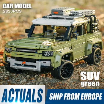 

LepinBlocks Technic Off-road Vehicle Compatible 42110 Land Car Rover Defender Assembly SUV Car Building Bricks Christmas Toys