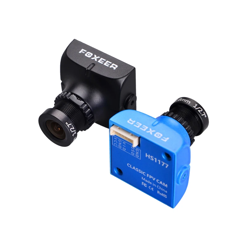 Foxeer HS1177 V2 600TVL CCD 2 5 мм/2 8 мм PAL/NTSC ИК камера мини FPV для моделей RC Дрон