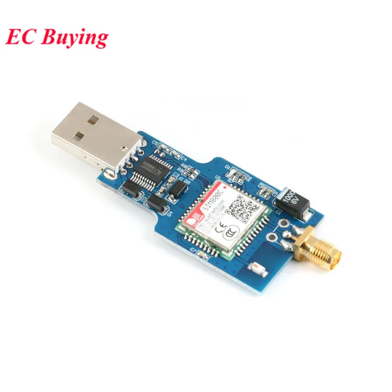 Модуль USB к GSM четырехдиапазонный GSM GPRS SIM800C SIM800 модуль для беспроводной bluetooth-модуль SMS обмен сообщениями с антенной