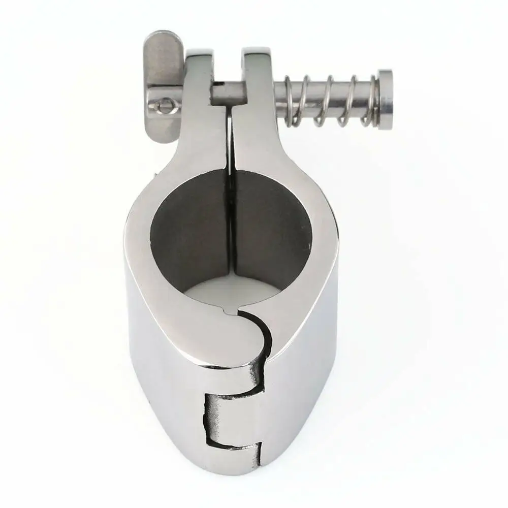 Qiilu Marine Jaw Slides Edelstahl - Klappbare Schienenhalter Für Boote & Yachten