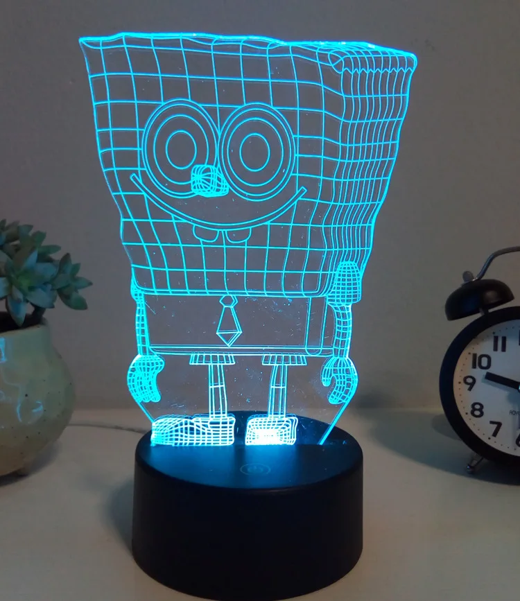 

Cross Border AliExpress to Fight a Lot of Taobao Supply of Goods Acrylic Colorful Touch Remote Control Gift LED Night Light