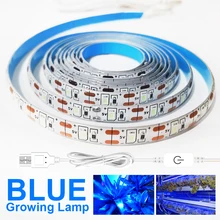 

Led Growing Lamp USB Waterproof Full Spectrum Plant Grow Light Strip-Ice Blue IP65IP20 For Hydroponics Flowers Plants Vegetables