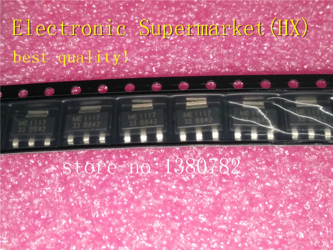 100% Новый оригинальный ME1117ST33 ME1117 СОТ-223