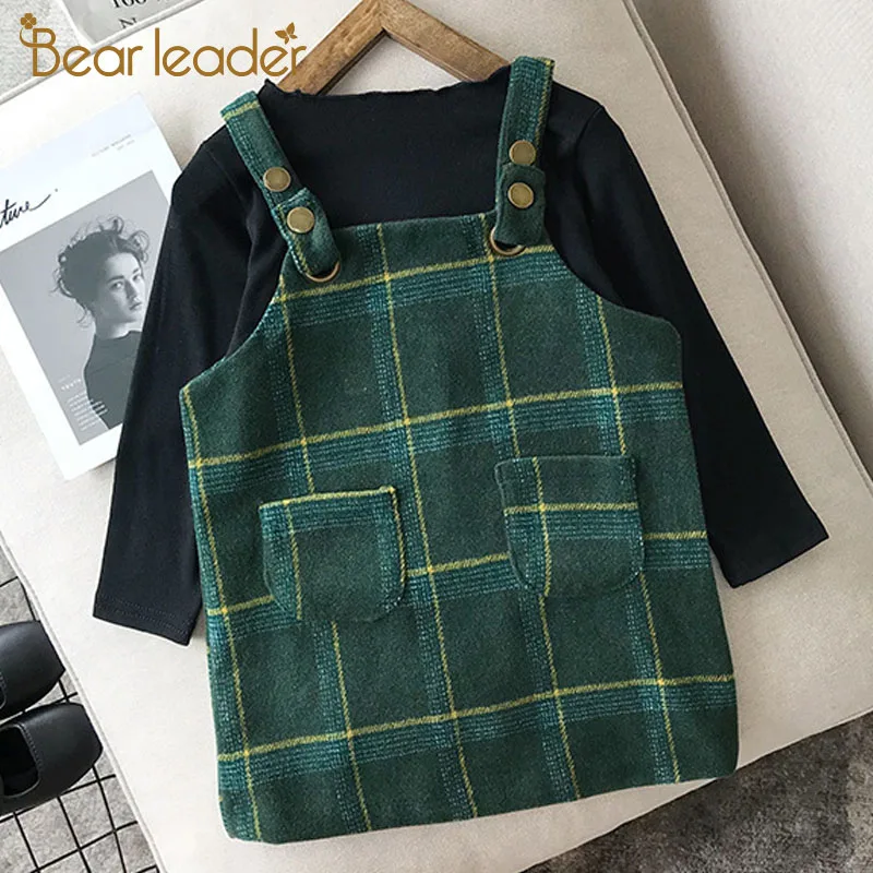 Bear Leader/комплект зимней одежды для девочек новый весенний Детский свитер и