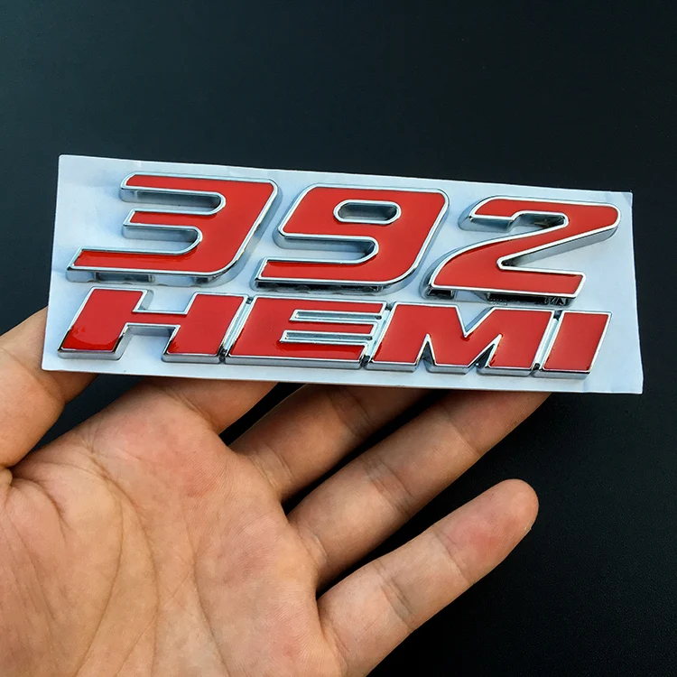 392 HEMI 3D металлический автомобиль Стикеры эмблемы автомобиля Средства для укладки