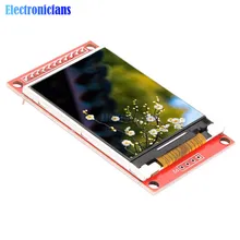 2.0 polegadas ili9225 tft lcd módulo de interface serial spi módulo 176*220 ocupação mínima suporte 3/5.5v fonte de alimentação 4 io