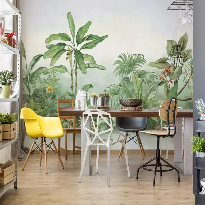 Настенные 3D-обои на заказ в ретро-стиле обои юго-восточном азиатском стиле