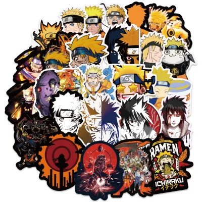 Аниме наклейки s стикеры Naruto 100 шт водонепроницаемые наклейки s на ноутбук мотоцикл книга наклейки для гитары для детей наклейка бомба