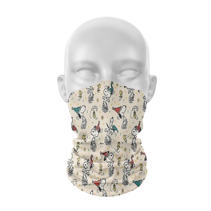 Fashion Fun Mini Pattern Headscarf Cartoon Animal Bandana Women Dust-proof Headwear Hiking Protective Face Elastic Wrist Strap
