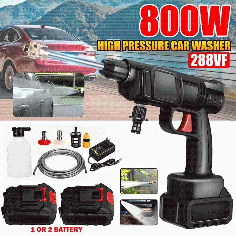 

20000mAh Cordless High Pressure Car Wash Water Gun Portable Car Washer Cleaner Parkside Washing Machine For Makita 18V Battery