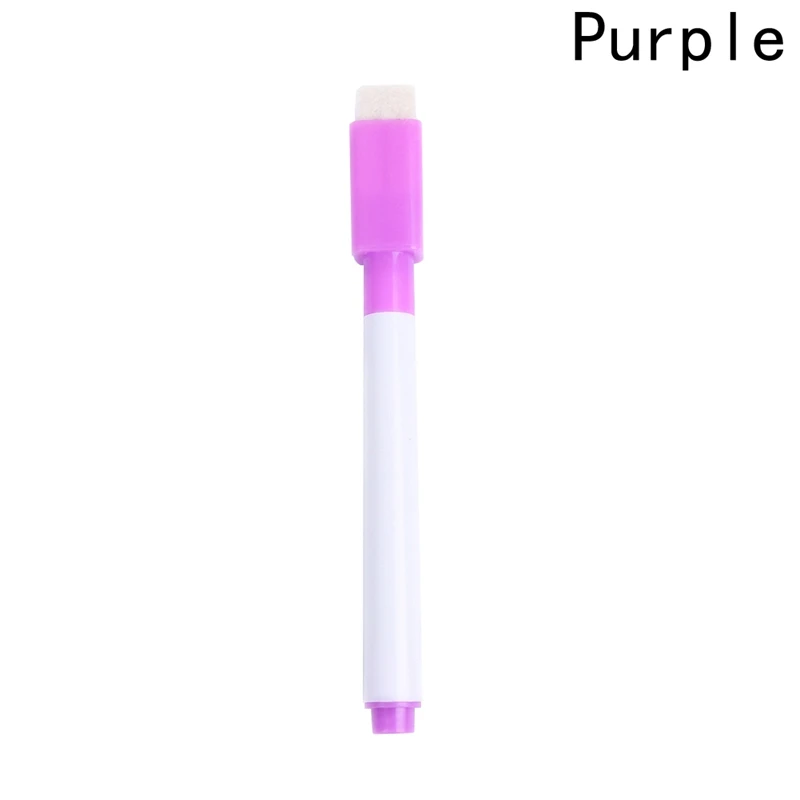 1PCS New Magnetic Whiteboard Pen Erasable Dry White Board Markers Magnet Built In Eraser Office School Supplies - Цвет: PP