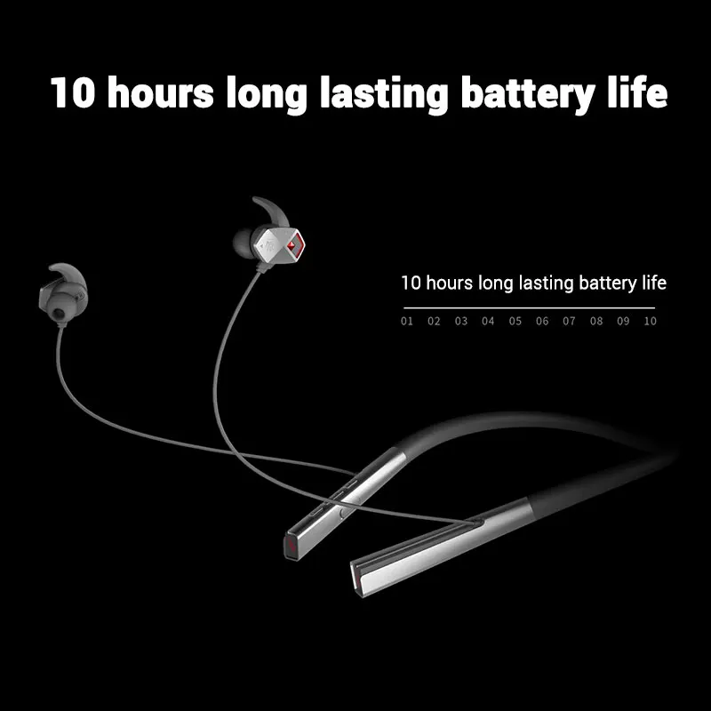 Original ZTE Nubia Earphone RedMagic 5G Bluetooth Earphones 39ms Low Latency Red Magic 5S Dao Feng Wireless Gaming Headset