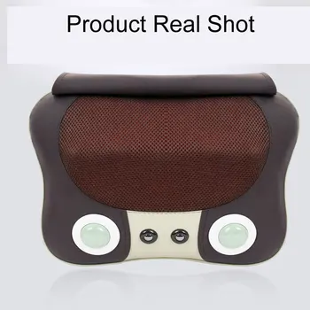 

Neck Waist Heating Massage Cushion Kneading Massage Household Whole Body Multi-Functional Massager AC220V