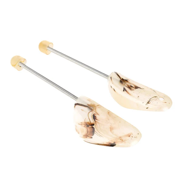 Mens Shoes Crease Resistant Shape Preserving Shoe Tree Stretcher Shaper Shoe Care Accessory Pack of 2 Random Color