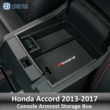 

Armrest Storage Box for Honda Accord 2013 2014 2015 2016 2017 Console Organizer Tray Glove Box Bin Stowing Tidying Accessories