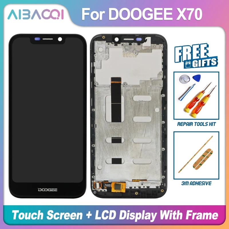 AiBaoQi новый оригинальный 5 дюймовый сенсорный экран + 540x1132 ЖК дисплей рамка в сборе