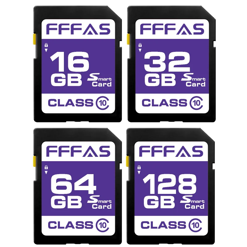 Scheda Sd 8Gb 16Gb 32 Gb 64 Gb 128Gb Class10 Scheda Di Memoria Flash Scheda Fotocamera 32 Gb Flash Drive Slr Sd 64 Gb Spedizione Gratuita