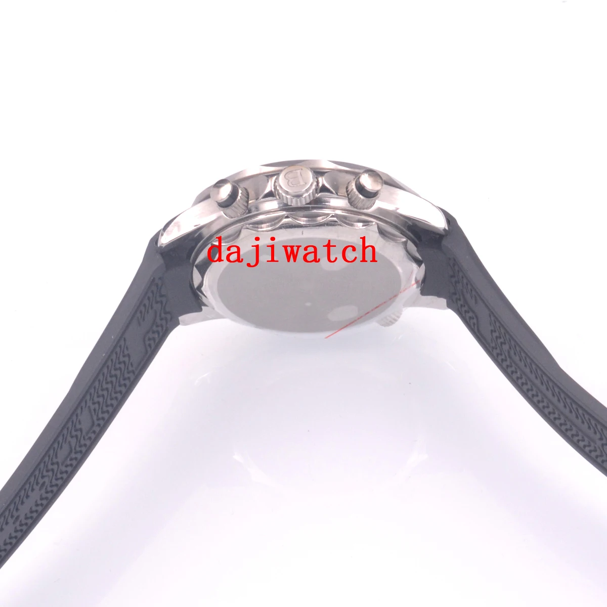CoRGEUT41mm Bliger Повседневная мода GMT черный циферблат Мужские кварцевые часы, сапфировое стекло, вращающаяся керамическая панель, черный нейлон Rubb