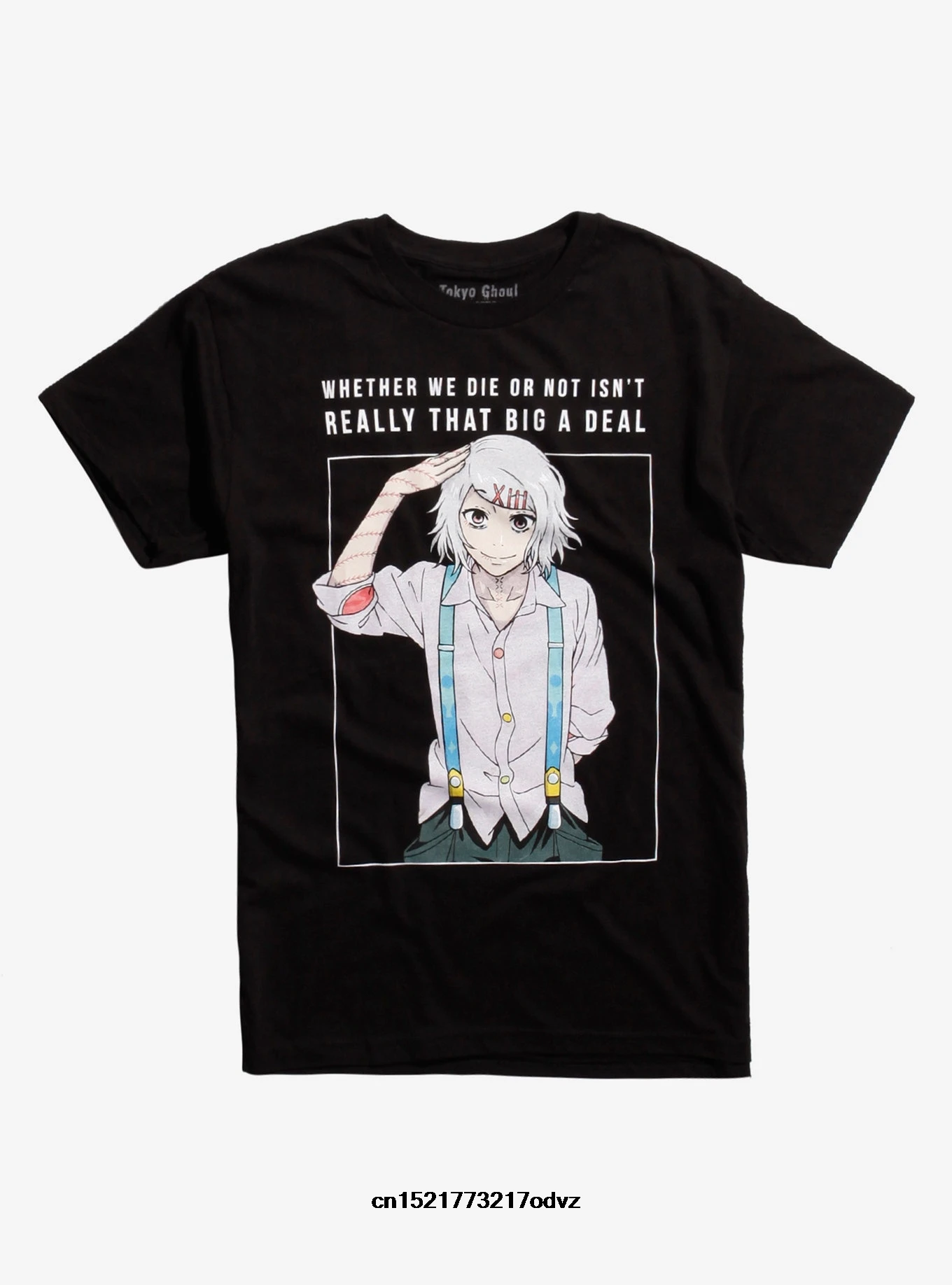 Мужская футболка модная с изображением Токийского Гуля JUZO SUZUYA цитата Tshir s