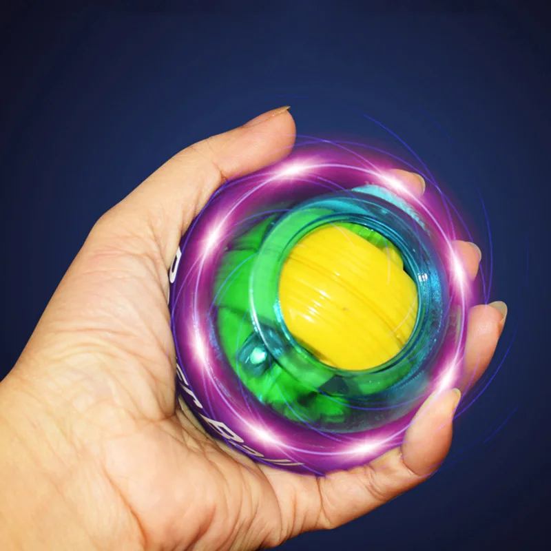 

Wrist Ball Toy Exercise Arm Gripper Self-starting Rope Gyro Illuminating Adult Health