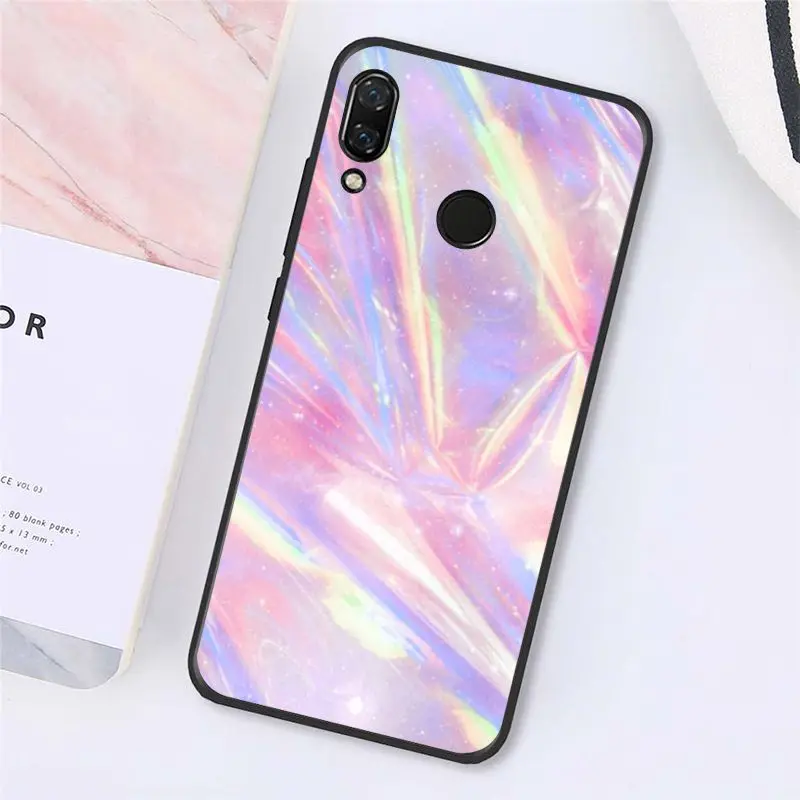A9 Babaite rainbow iridescent holographic Phone Case for Xiaomi Redmi8 4X 6A S2 Go Redmi 5 5Plus Note4 5 7 Note8Pro - Цвет: A9