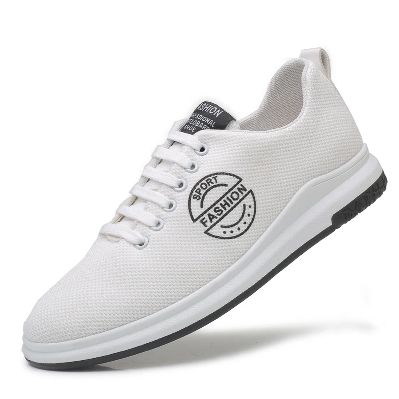 

New Men's Air Mesh Non-Leather Casual Shoes Man Sneakers Unisex Lace-up Hard-Wearing Fashion Style Best Sellers High Quality