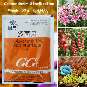 

50g Carbendazim Bulbs Plants Rooting Growth Hormone Drugs Sterilization Pesticides Fungicides Insecticides Pharmacy Fertilizer